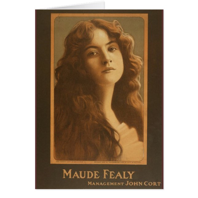 Maude Fealy  Theater Poster (Voorkant)