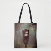 Maude Gothic Illustration Tote Bag (Voorkant)