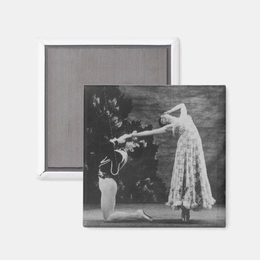 Maude Lloyd en Hugh Laing Magneet (Voorkant / Achterkant)