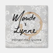 Maude N Lynne logo magneet (Voorkant)
