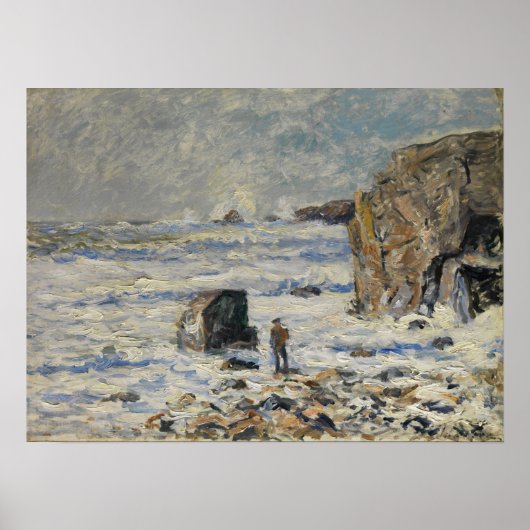 Maufra - Bretonse kust Poster (Voorkant)