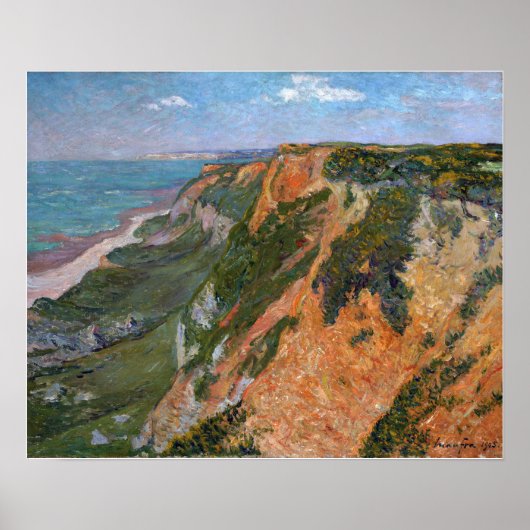 Maufra - De Rode Kliffen Poster (Voorkant)