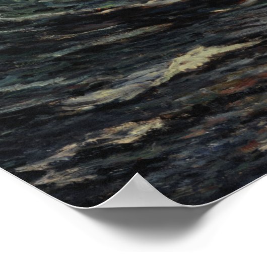 Maufra - de stijgende lijn in de haven van Blanc Poster (Hoek)