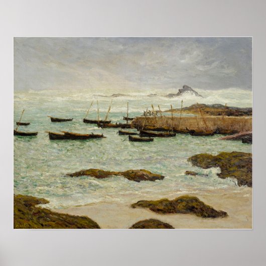 Maufra - Emile Louis St. Guenole Poster (Voorkant)