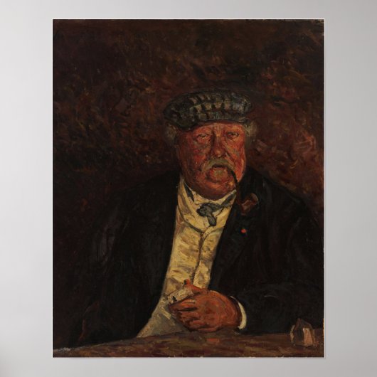 Maufra - portret van kolonel La Villette Poster (Voorkant)