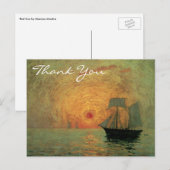 Maufra's Red Sun Briefkaart (Voorkant / Achterkant)