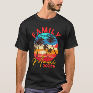 Maui 2022 Hawaï Hawaiian Vacation Matching Family T-shirt