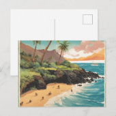 Maui (4) briefkaart (Voorkant / Achterkant)