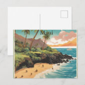 Maui (5) briefkaart (Voorkant / Achterkant)
