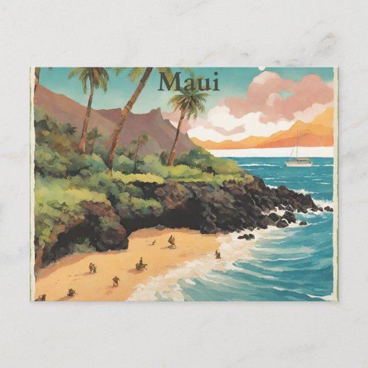 Maui (5) briefkaart (Voorkant)