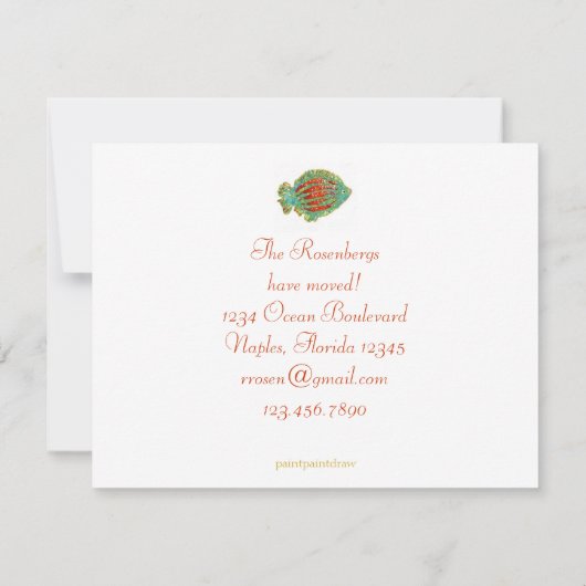 MAUI adreswijziging Aankondiging (Achterkant)