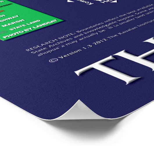 Maui Ahupuaa Poster (Hoek)