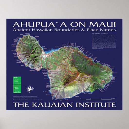 Maui Ahupuaa Poster (Voorkant)