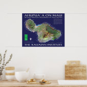 Maui Ahupuaa Poster (Keuken)