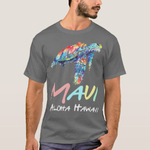 Maui Aloha Hawaii Zee Turtles Scuba Diving Hawaii T-shirt