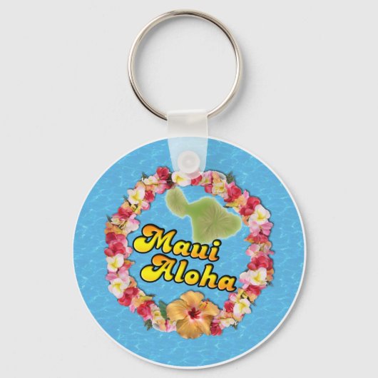 Maui Aloha Sleutelhanger (Voorkant)