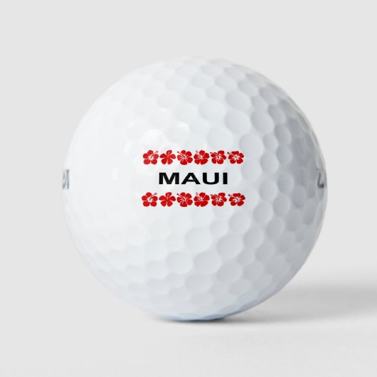 Maui Aloha Vloerbanden Lichtkleurig Golfballen (Voorkant)