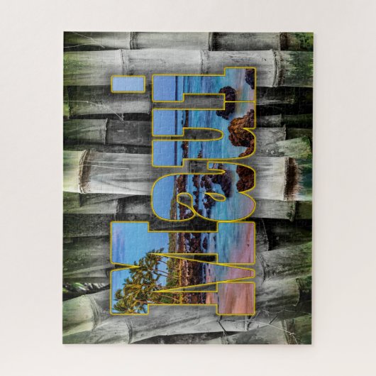 Maui Bamboo Legpuzzel (Verticaal)