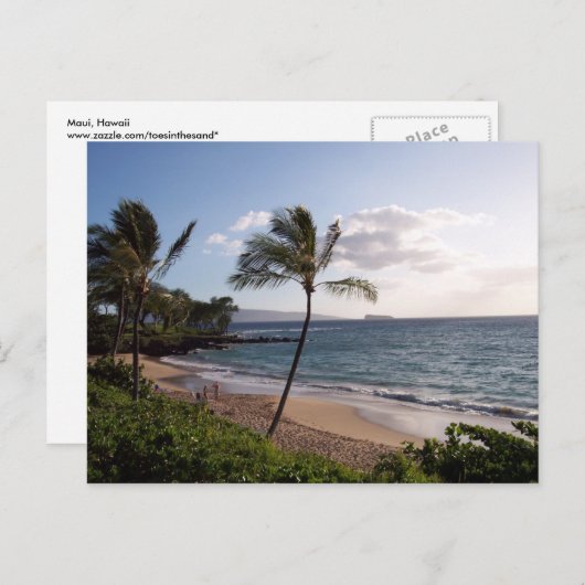 Maui Beach Briefkaart (Voorkant / Achterkant)