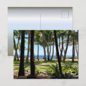 Maui Beach Hawaii Palm Trees Briefkaart (Voorkant / Achterkant)