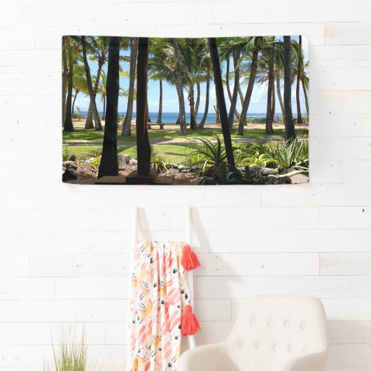 Maui Beach Hawaii Palm Trees Spandoek (Insitu)