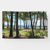 Maui Beach Hawaii Palm Trees Spandoek (Horizontaal)