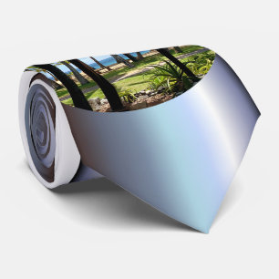 Maui Beach Hawaii Palm Trees Stropdas