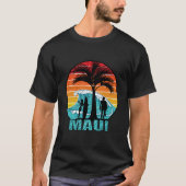 Maui Beach Hawaii T-shirt (Voorkant)