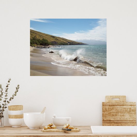 Maui Beach Poster (Keuken)