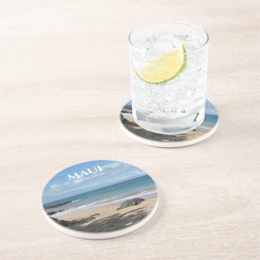 Maui Beach Sandstone Onderzetter (Zijkant)