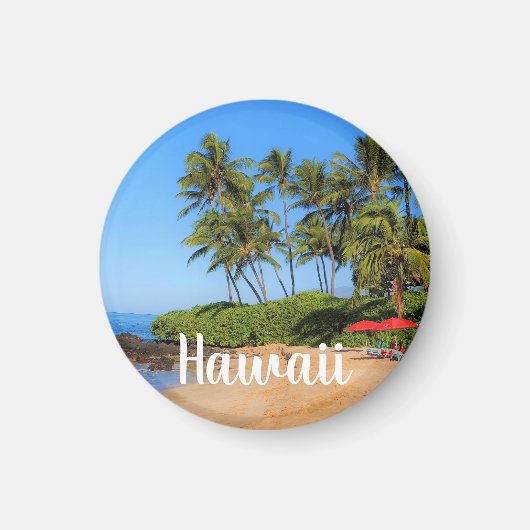 Maui Beach Umbrella Magneet (Voorkant)