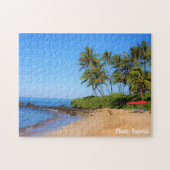 Maui Beach Umbrellas Legpuzzel (Horizontaal)
