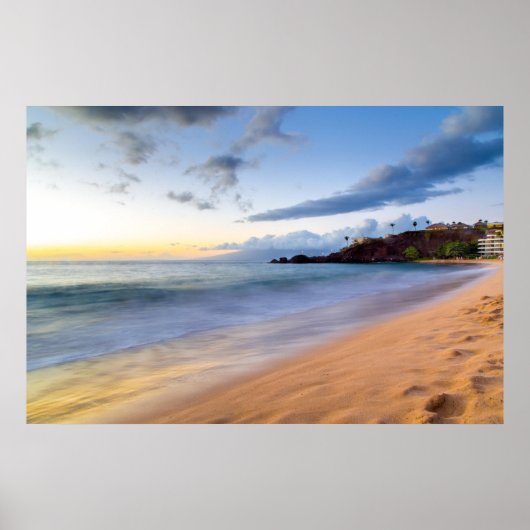 Maui Black Rock Beach Poster (Voorkant)