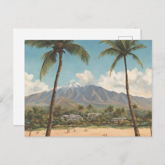 Maui Briefkaart (Voorkant / Achterkant)