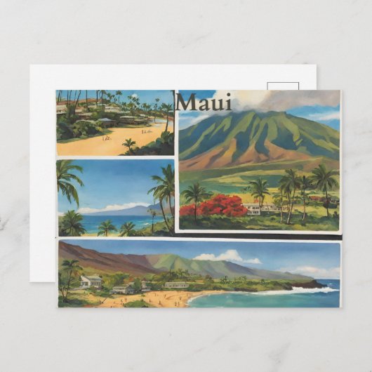 Maui Briefkaart (2) (Voorkant / Achterkant)
