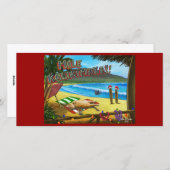 Maui Cats Christmas Kaart (Voorkant / Achterkant)