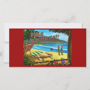 Maui Cats-kerstkaart Feestdagenkaart