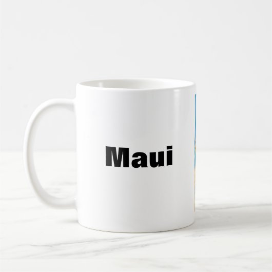 Maui Chicken Portrait Coffee Mok (Links)