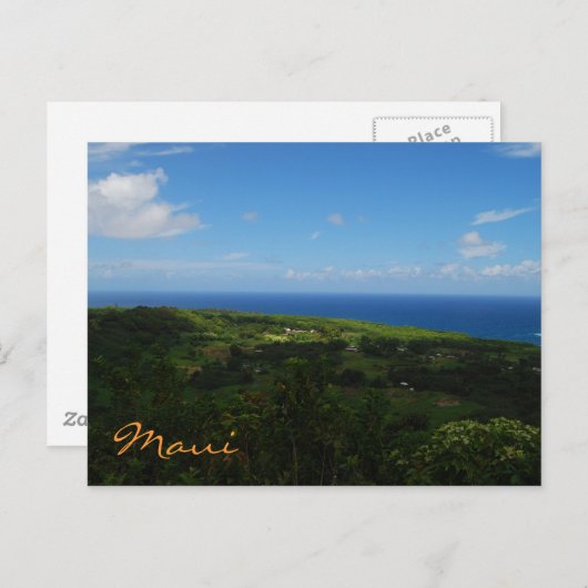 Maui Coast Briefkaart (Voorkant / Achterkant)