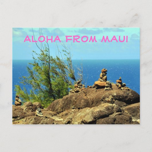 Maui Coastal Briefkaart (Voorkant)