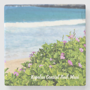 Maui Coastal Trail Purple Flowers Onderzetter