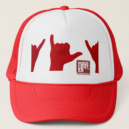 Maui Cruzer Shaka Trucker Trucker Pet (Voorkant)