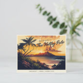 Maui - De vallei Isle Briefkaart (Staand voorkant)