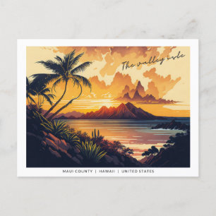 Maui - De vallei Isle Briefkaart