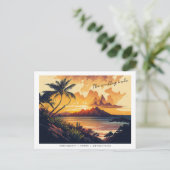 Maui - De vallei Isle Briefkaart (Staand voorkant)