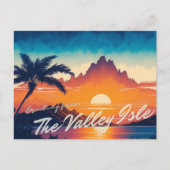 Maui - De vallei Isle Briefkaart (Voorkant)