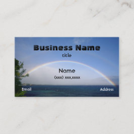 Maui Double Rainbow-kaart Visitekaartje