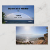 Maui Double Rainbow-kaart Visitekaartje (Voorkant / Achterkant)