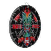 Maui Fire Dartbord (Voorkant Links)