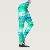 Maui golven Thunder_Cove blauw/groen Leggings (Rechts)